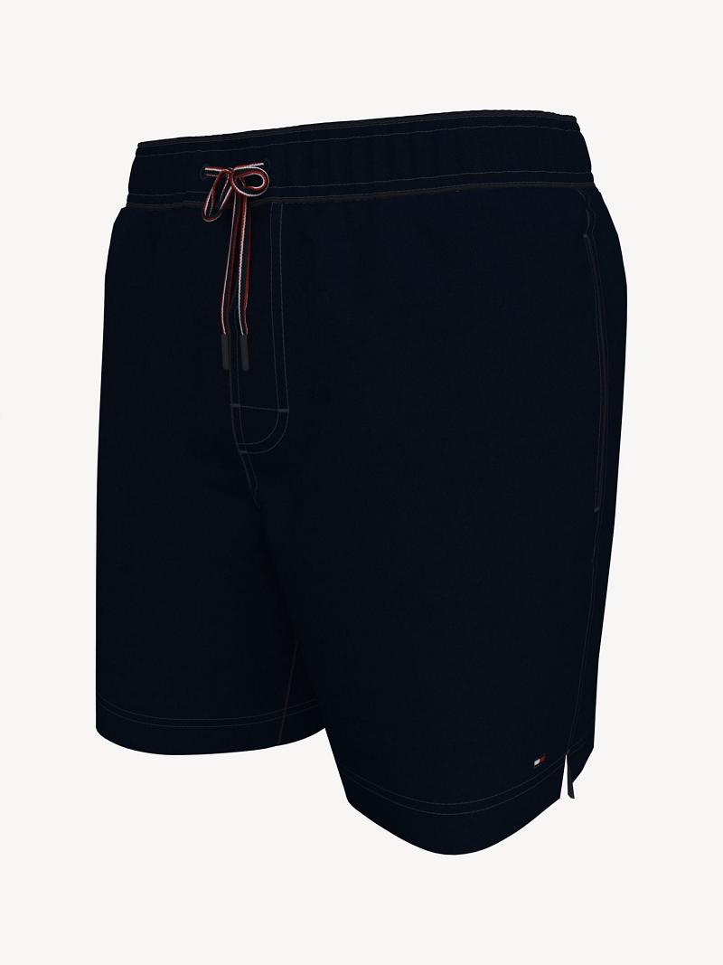 Férfi Tommy Hilfiger Essential solid swim trunk Úszóruhák Kék | HU 880JPQ